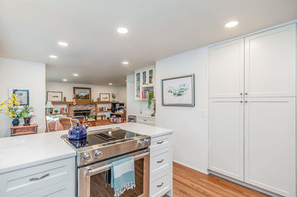 Full Kitchen Remodel, Shaker Euro Style, White