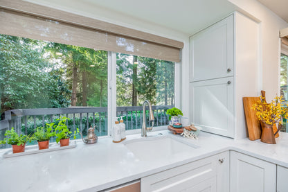 Full Kitchen Remodel, Shaker Euro Style, White