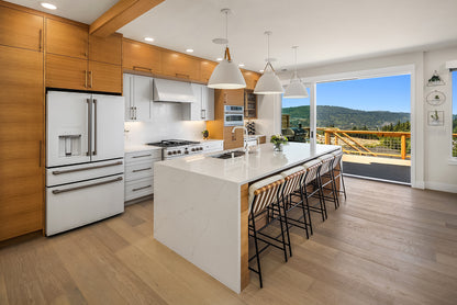 Rift White Oak Euro Style Kitchen Remodel